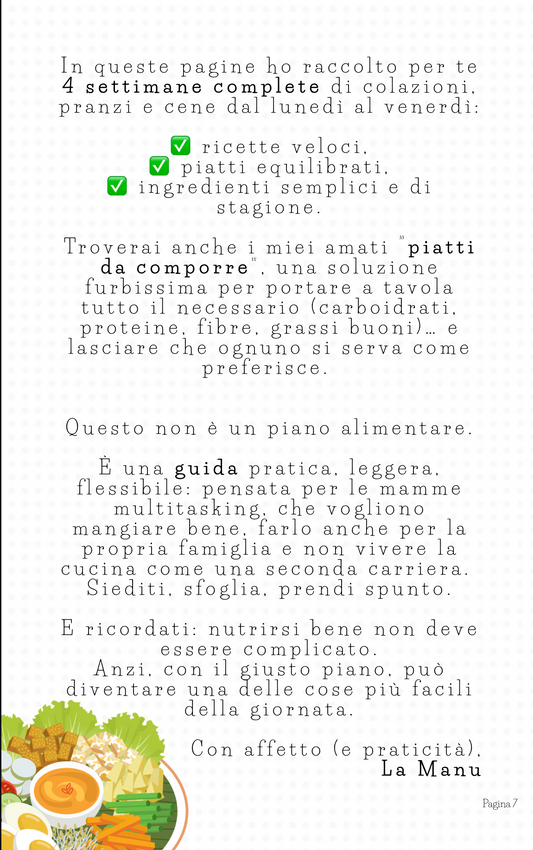 Spadella – ma non troppo! 4 settimane di pasti sani e furbi per mamme super